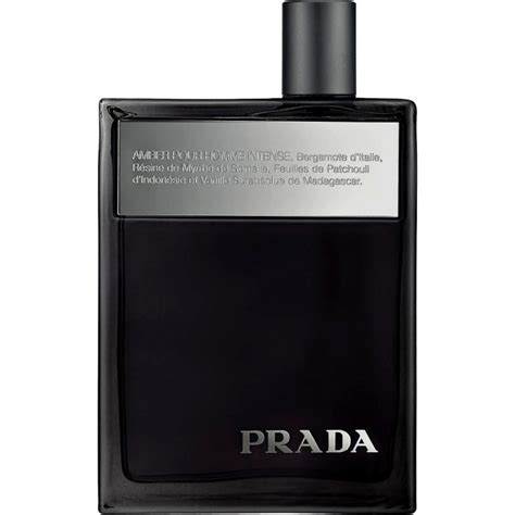 prada amber pour homme intense prezzo 200 ml|prada amber aftershave for men.